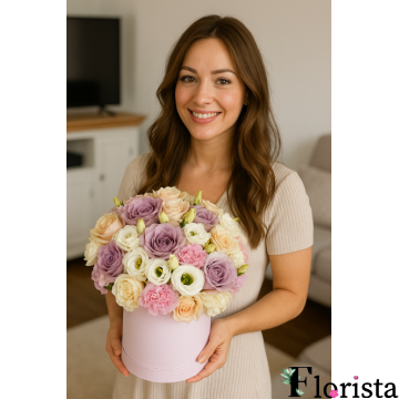 Квіткова коробка "Романтика"