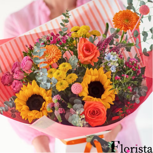 Summer trendy bouquet "Shine"
