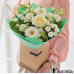 Delicate gift box of flowers
