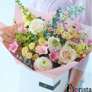 Букет "М'яке літнє небо"