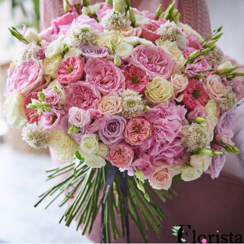 Luxurious pastel bouquet
