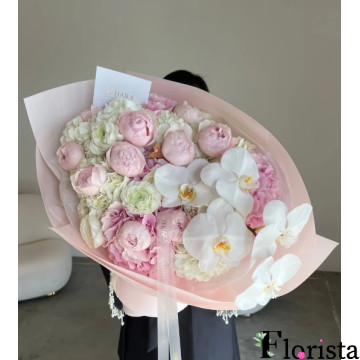 Букет квітів Ніжний колір