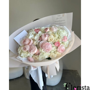 Букет квітів Мікс-Рози