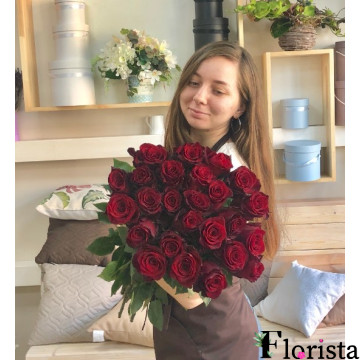 Ібіца, Іспанія - Букет з 25 червоних троянд