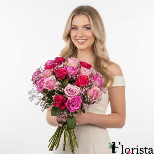 Pre-assembled bouquet of flowers Romantic