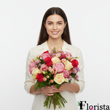 Збірний букет квітів Ангел-охоронець