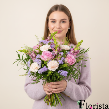 Збірний букет Спокуслива пастель
