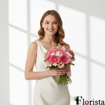 Збірний букет квітів