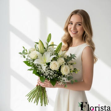 Збірний букет квітів