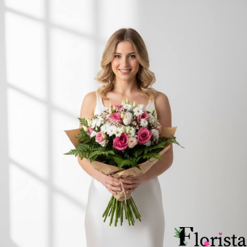 Збірний букет квітів