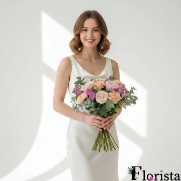 Збірний букет квітів