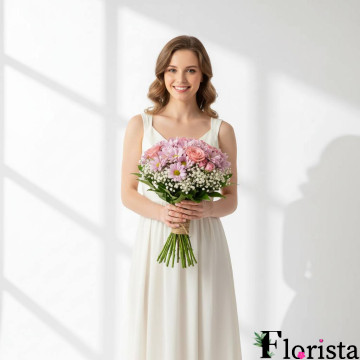 Збірний букет квітів