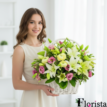 A basket of greetings