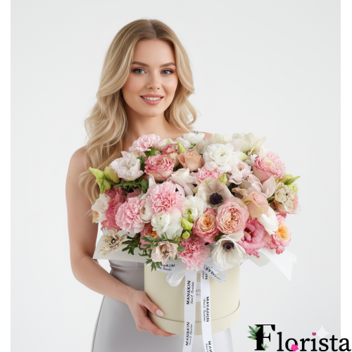 Весняний квітковий бокс