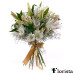 Delicate white lilies