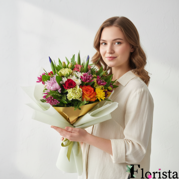 Gemischter Strauß "Tropical Glow"