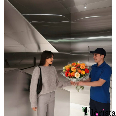 Брюссель, Бельгія - Букет квітів Laura