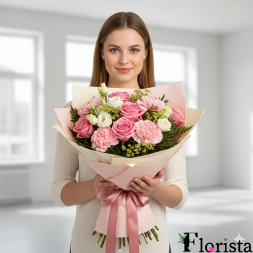 Букет квітів Ніжні моменти