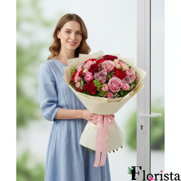 Букет квітів Чудо-жінка