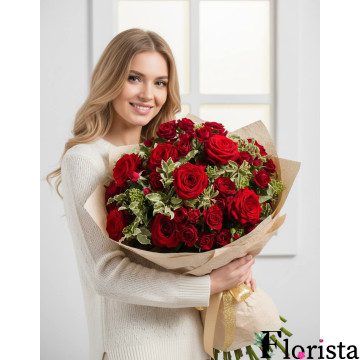 Збірний букет квітів Для люблячого серця