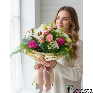 Збірний букет квітів Квіткова симфонія