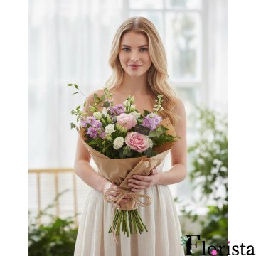 Fertig zusammengestellter Blumenstrauß Geheimer Traum