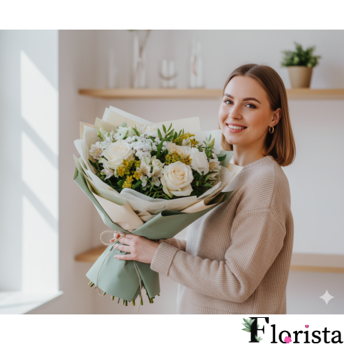 Збірний букет квітів Природна магія цвітіння