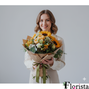 Збірний букет квітів Літня мрія