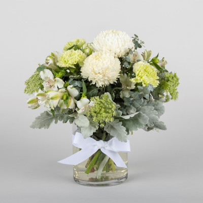 Assembled bouquet of flowers