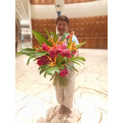 Sri Lanka - Collection of exotic flowers