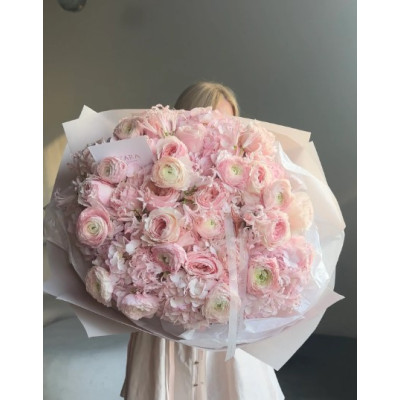 Blumenstrauß Rosa Romantik