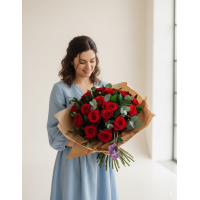 Букет червоних троянд Lovestoned