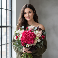 Букет Люкс гортензія