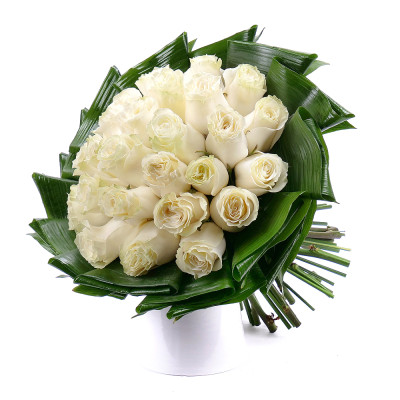 Passion-colored roses 25 pieces