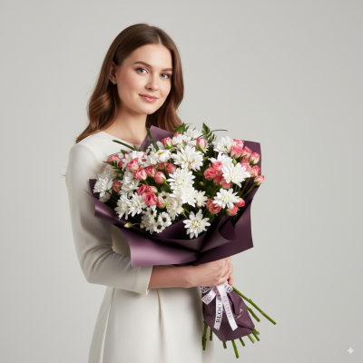 Букет із ромашок Pure & Pristine