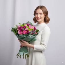 Смешанный цветочный букет Secret Garden Смешанный цветочный букет Secret Garden