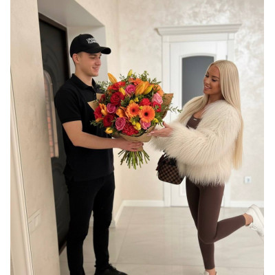 Ліну, Австрія - Збірний букет квітів Сан-Франциско