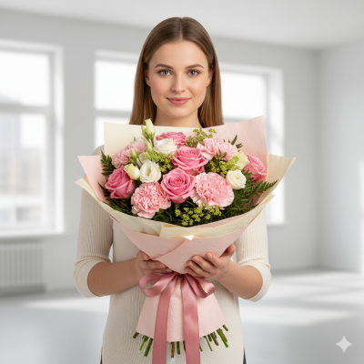 Букет квітів Ніжні моменти