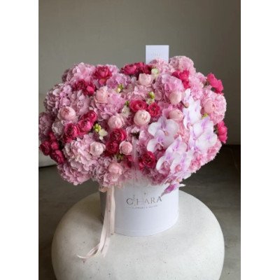 Blumenstrauß Sanfte Wolke in einer Schachtel