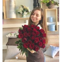 Ібіца, Іспанія - Букет з 25 червоних троянд