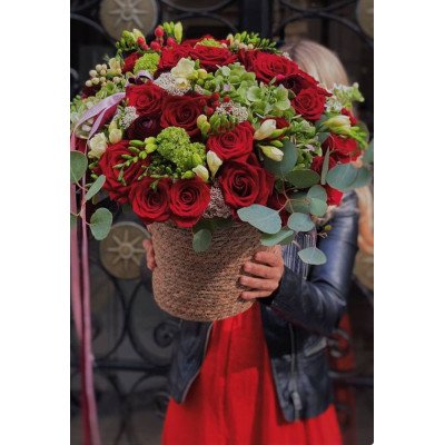 Барселона, Іспанія - Збірний букет у кошику