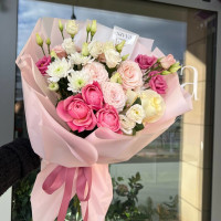 Warsaw, Poland - Assorted bouquet of flowers