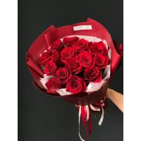 Прага, Чехія - Букет 15 червоних троянд