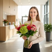 Букет квітів флори