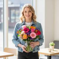 Букет квітів Барвиста квіткова мрія Букет квітів Барвиста квіткова мрія