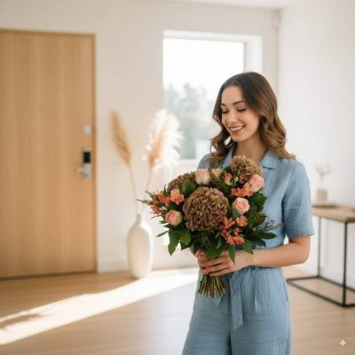 Букет яскравих квітів Dance