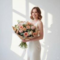 Збірний букет квітів