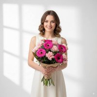 Collectable bouquet of flowers