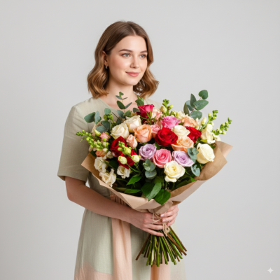 Blumenstrauß Euphorie der Farben