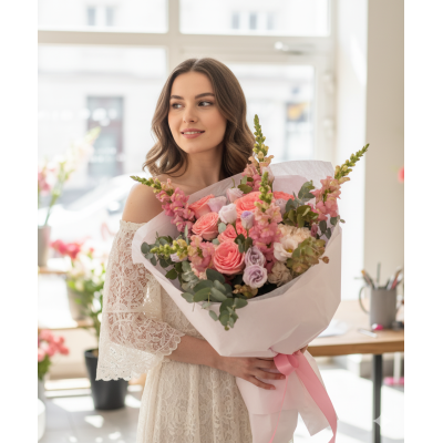 Збірний букет квітів Grace